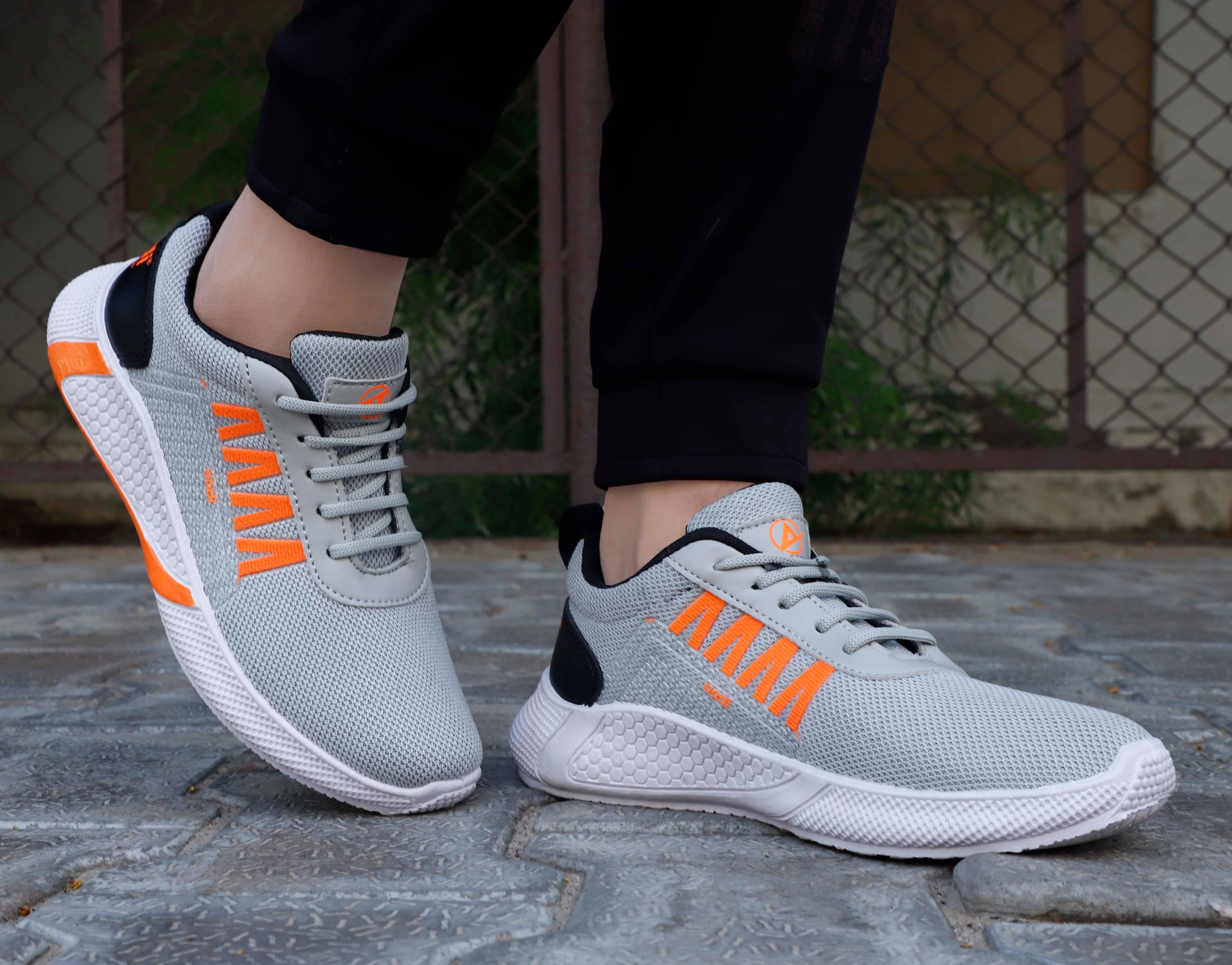    			Aadi Sneakers Gray Casual Shoes