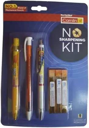     			CAMLIN NO SHARPENING KIT (0.9MM) MECHANICAL PENCIL PACK OF 6