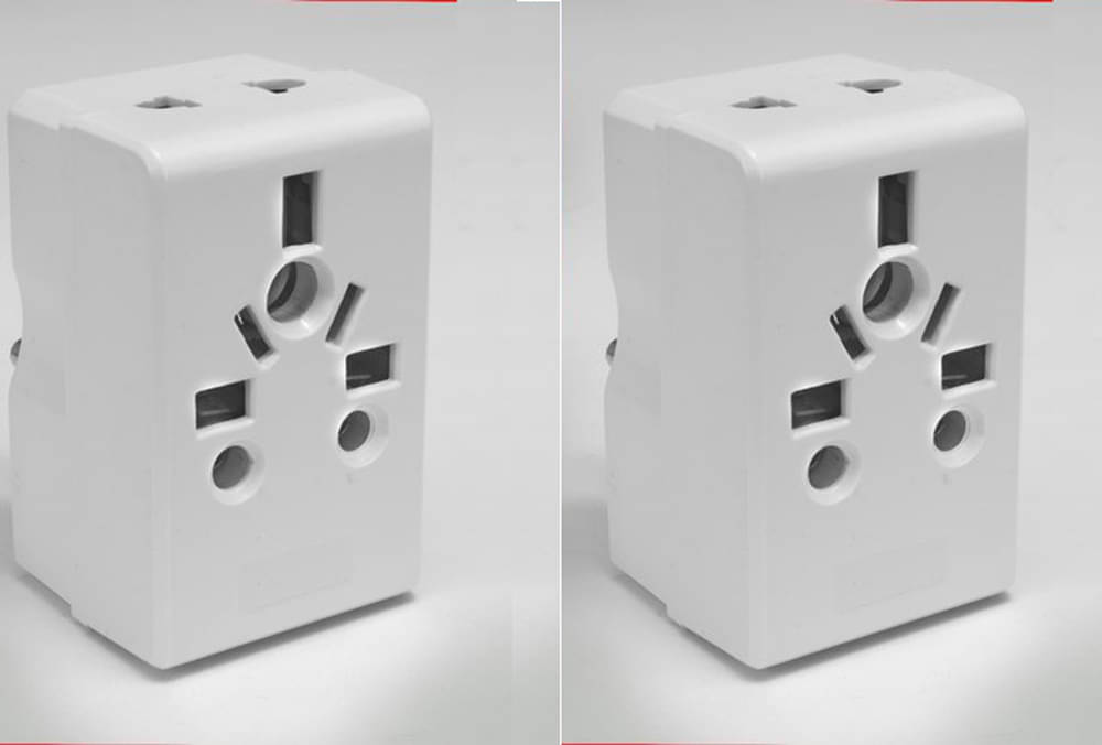     			EmmEmm Pack of 2 Pcs Universal Coversion Multi Plugs with Fuse (For India & South Africa)