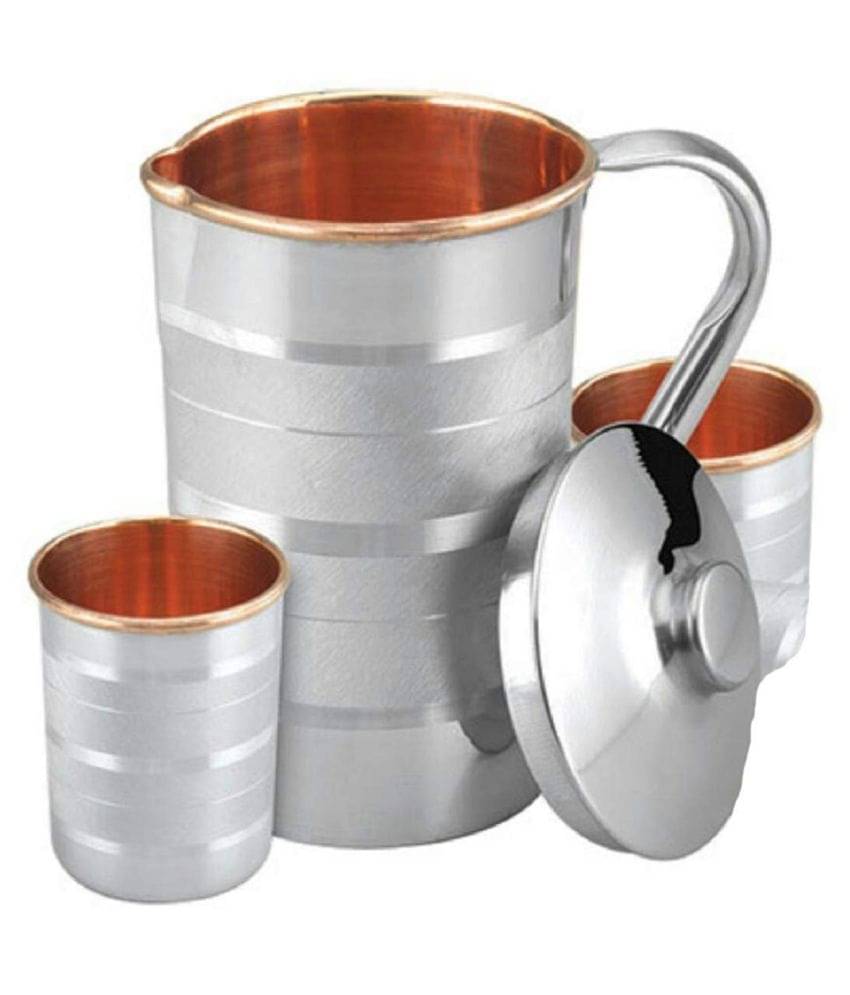     			Raghav Copper Dinner Set of 3 Pieces