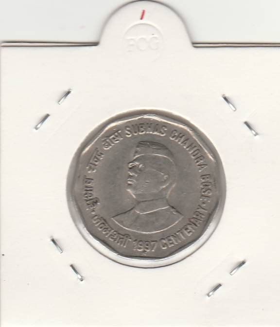 RARE C01N TWO RUPEES SUBHAS CHANDRA BOSE BIRTH CENTENARY -1997,COPPER NICKLE C01N HYDERABAD MINT -IN EXTRA FINE CONDITION HIGHLY COLLECTIBLE HIGH GRADE C01N. ,WIGHT-6 GRAMS , CHECK PICTURE CAREFULLY AND THEN ORDER .PLEASE DONT PLACE FAKE ORDER. RARE C01N TWO RUPEES SUBHAS CHANDRA BOSE BIRTH CENTENARY -1997,COPPER NICKLE C01N HYDERABAD MINT -IN EXTRA FINE CONDITION HIGHLY COLLECTIBLE HIGH GRADE C01N. ,WIGHT-6 GRAMS , CHECK PICTURE CAREFULLY AND THEN ORDER .PLEASE DONT PLACE FAKE ORDER.