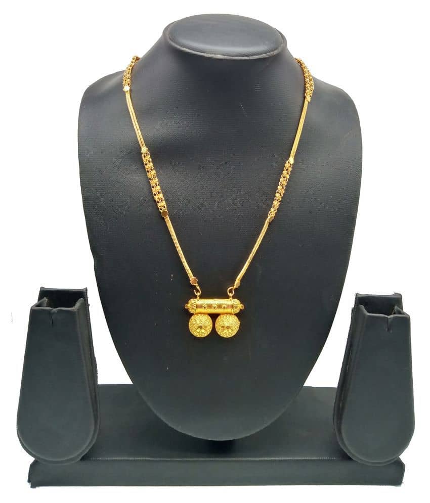 Shankhraj Mall Gold Plated Letest & Designer Mangalsutra For Women-100335