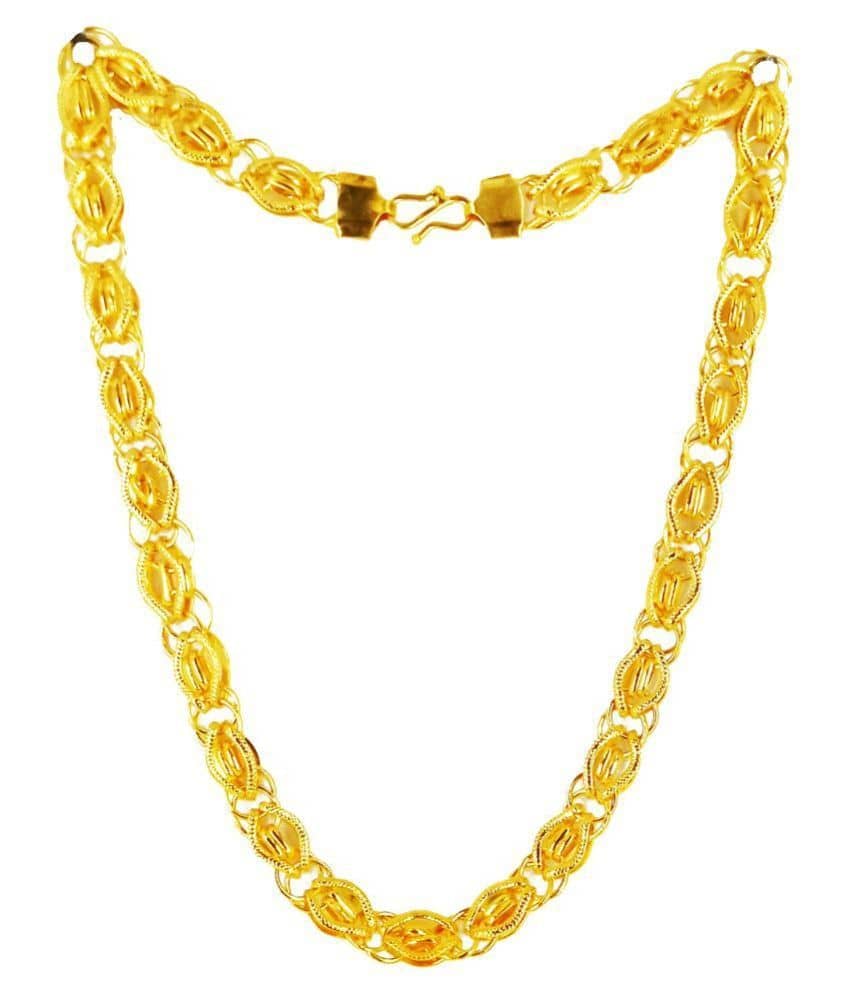 shankhraj mall Gold Plated Chain ( Set of 1 )