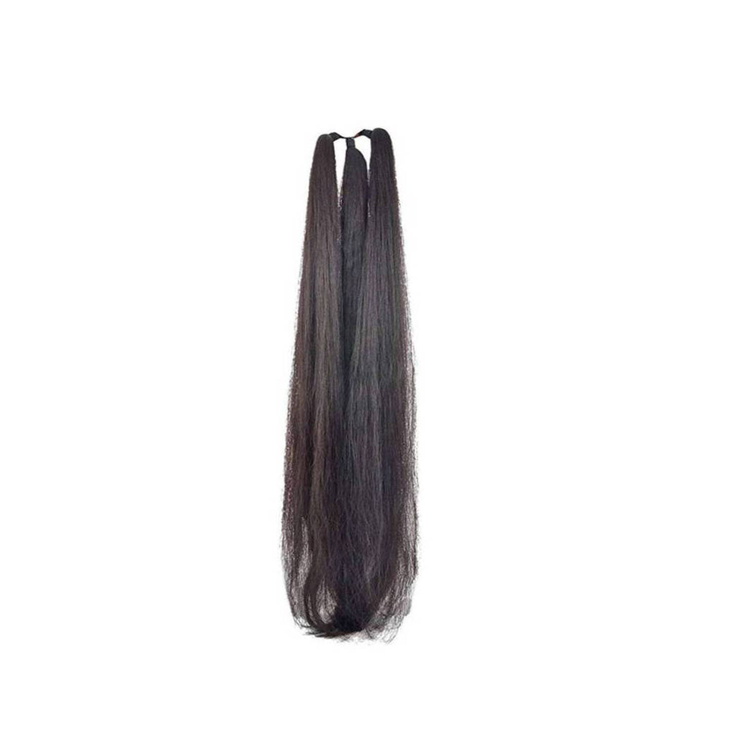     			VSAKSH Women's Black, Parandi/ Choti Extension