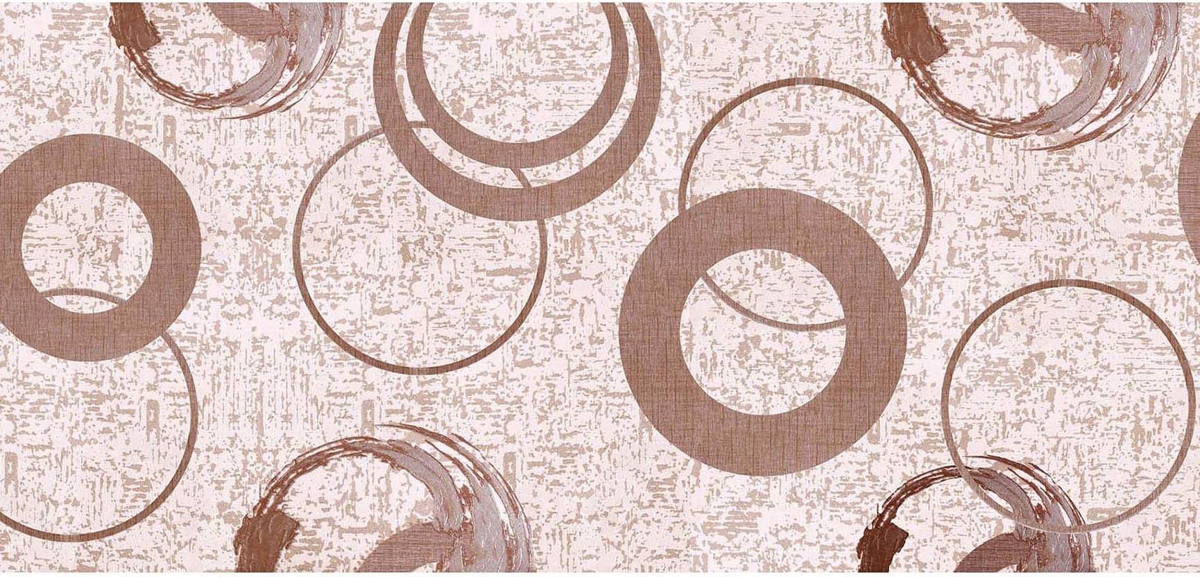     			WallDesign Circles Decorative Texture - 8 cm W x 488 cm L Abstract Sticker ( 488 x 8 cms )