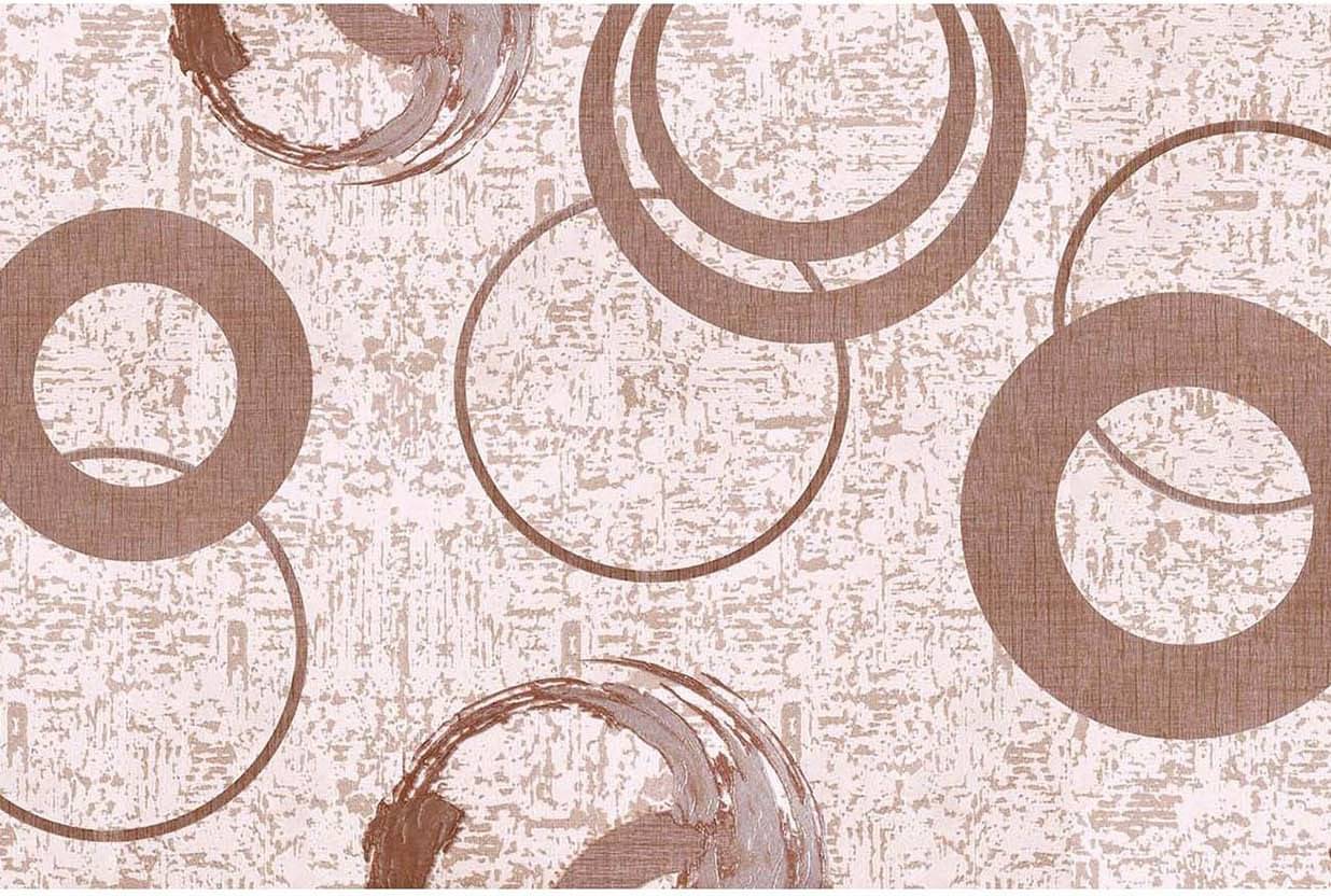     			WallDesign Circles Decorative Texture - 8 cm W x 305 cm L Abstract Sticker ( 305 x 8 cms )