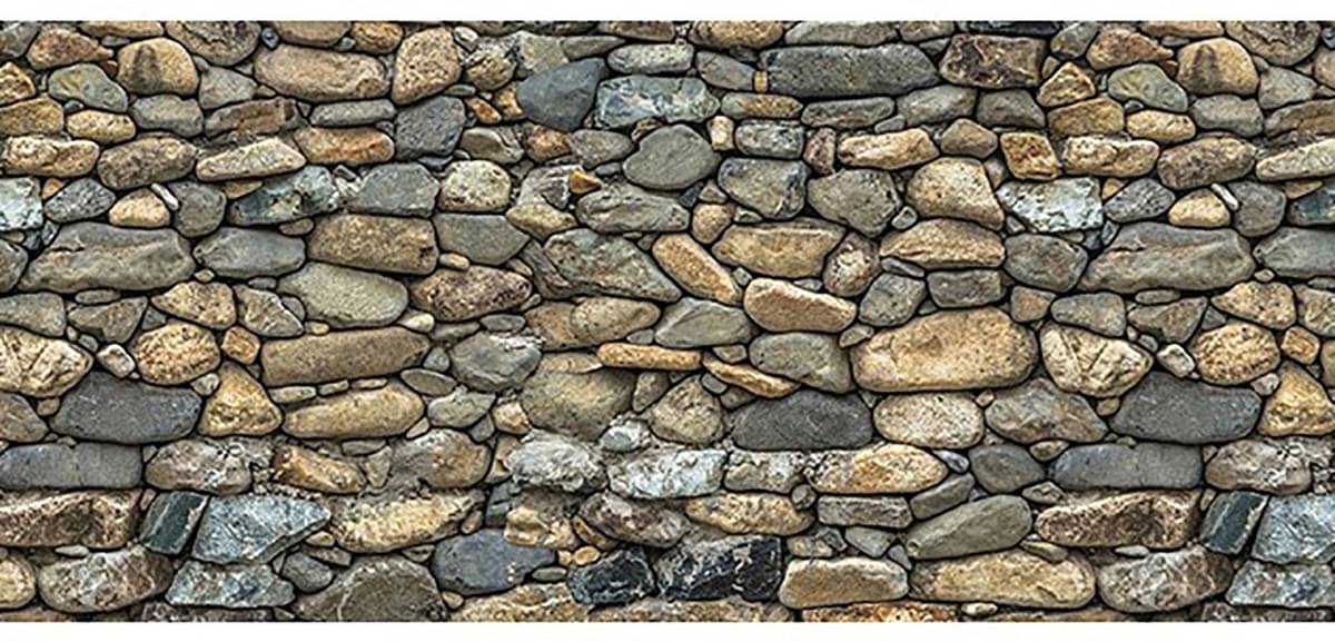 WallDesign Different Natural Stone Brick - 8 cm W x 488 cm L Nature Sticker ( 488 x 8 cms ) WallDesign Different Natural Stone Brick - 8 cm W x 488 cm L Nature Sticker ( 488 x 8 cms )