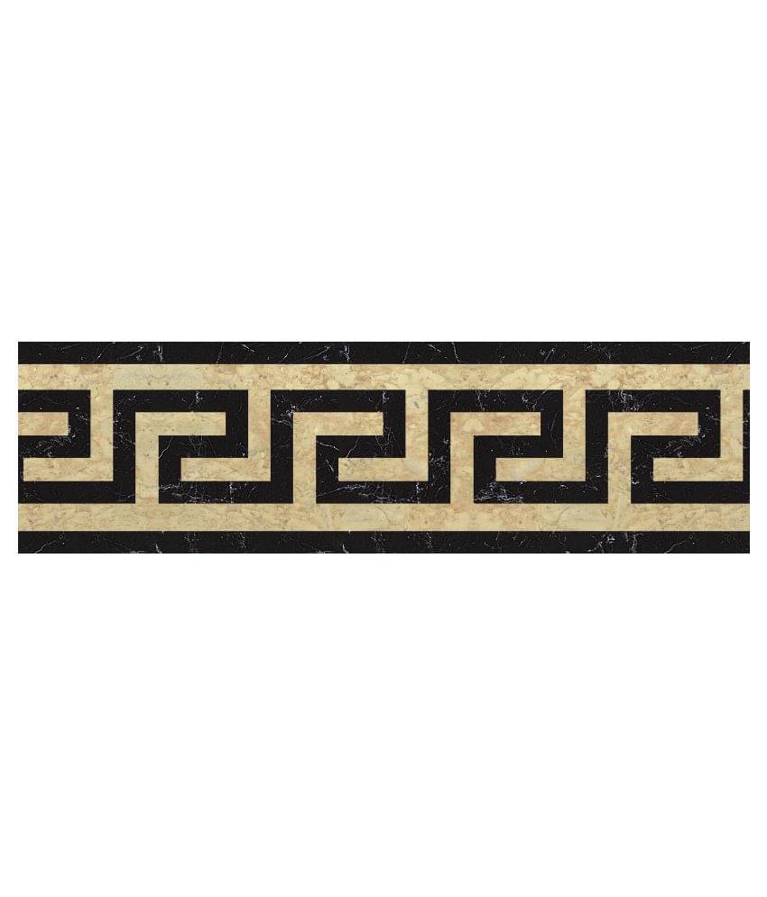     			WallDesign Marble Stone Inlay Pattern1 - 8 cm W x 305 cm L Nature Sticker ( 305 x 8 cms )