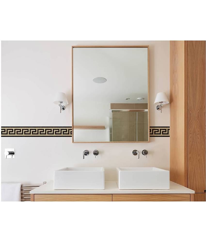 WallDesign Marble Stone Inlay Pattern1 - 8 cm W x 305 cm L Nature Sticker ( 305 x 8 cms )