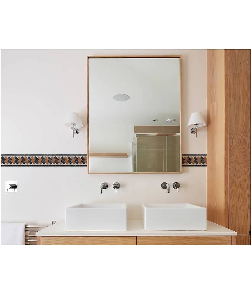 WallDesign Marble Stone Inlay Sticker - 8 cm W x 305 cm L Nature Sticker ( 305 x 8 cms )