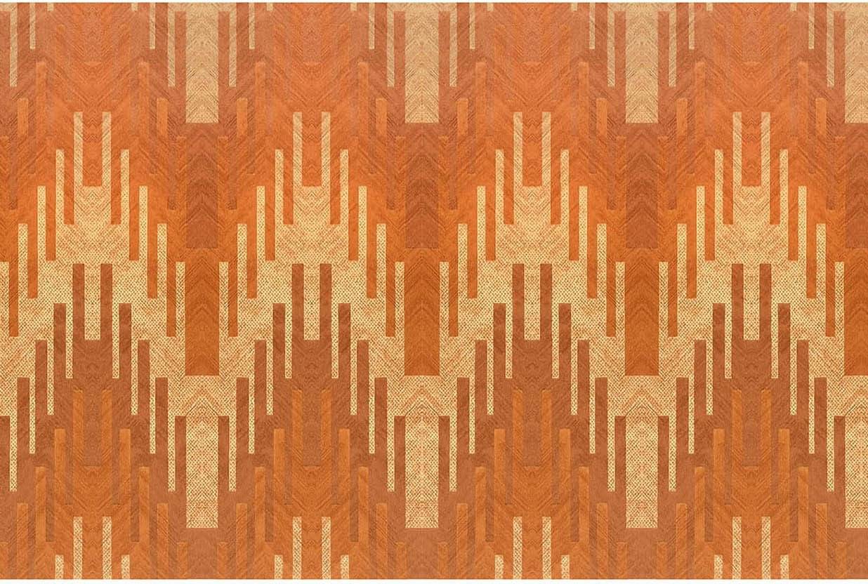     			WallDesign Tile Geometric Pattern - 8 cm W x 305 cm L Abstract Sticker ( 305 x 8 cms )