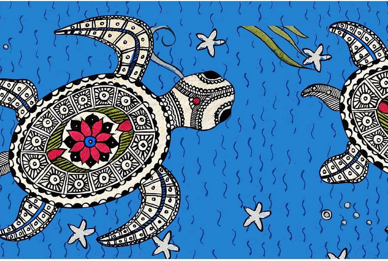 WallDesign Tortoise Vintage Mosaic - 8 cm W x 305 cm L Abstract Sticker ( 305 x 8 cms ) WallDesign Tortoise Vintage Mosaic - 8 cm W x 305 cm L Abstract Sticker ( 305 x 8 cms )