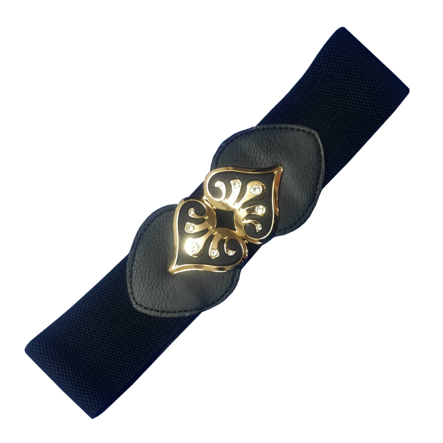 Livisorb Black PU Casual Belt
