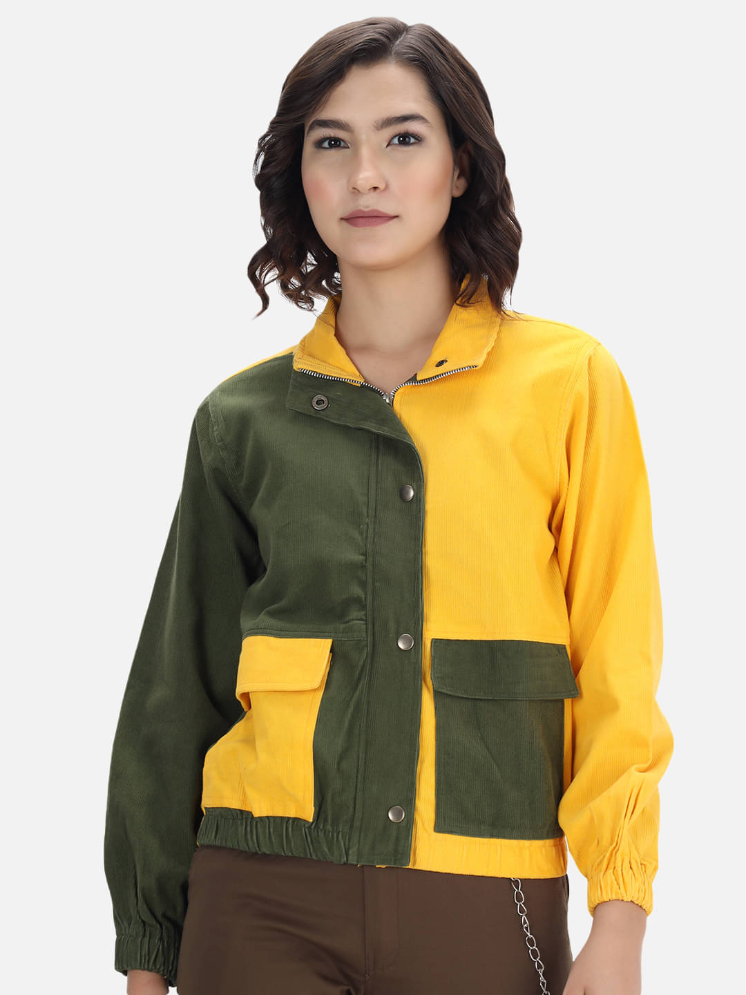     			The Dry State Corduroy Green Jackets
