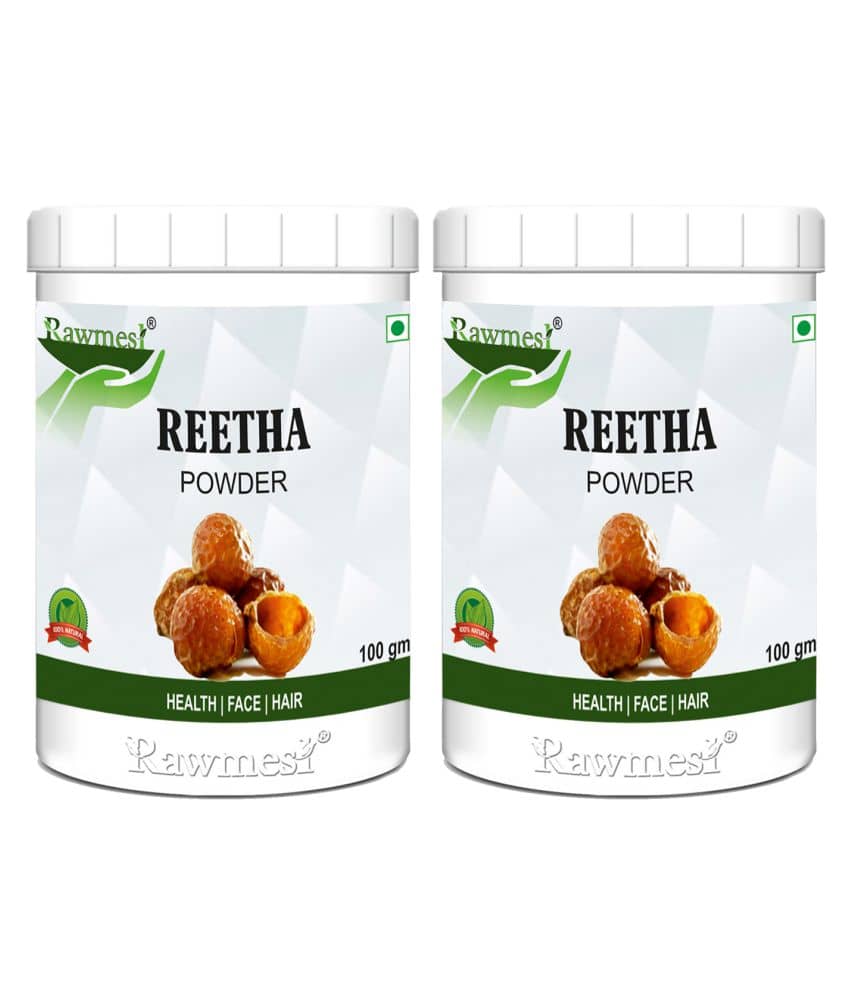 Rawmest Reetha Powder 200 Gm Pack of 2