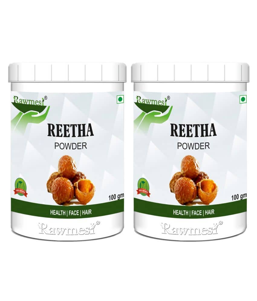 Rawmest Reetha Powder 200 Gm Pack of 2