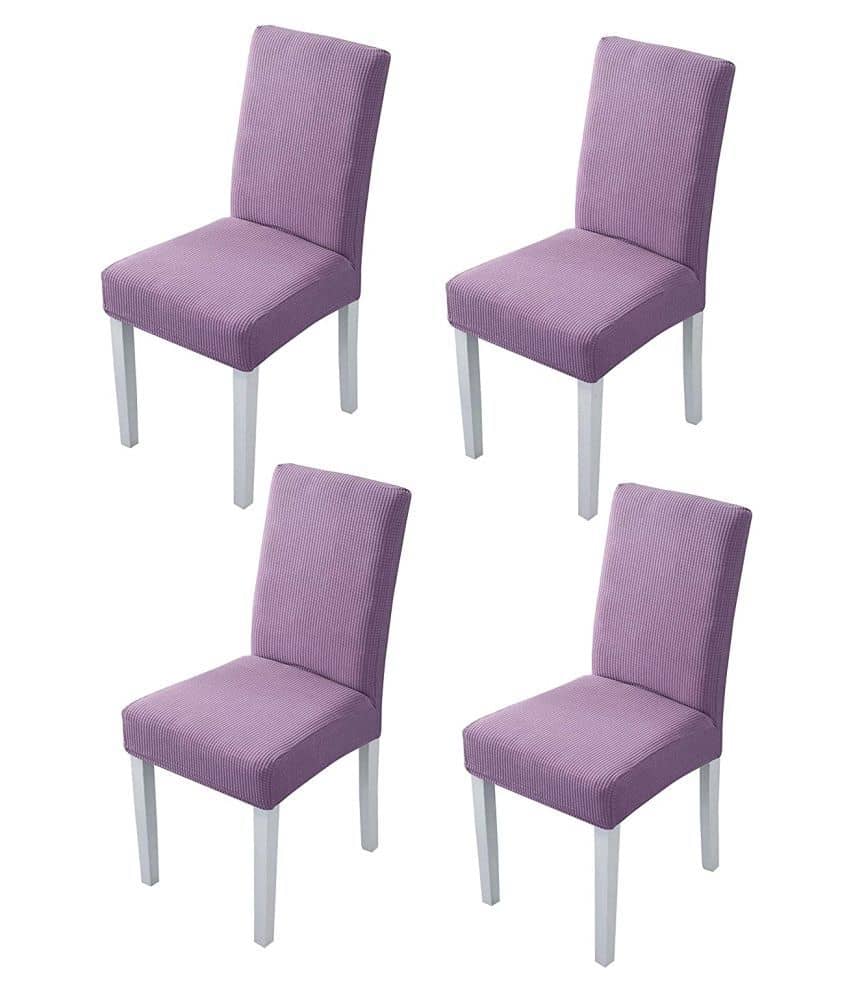 House Of Quirk 1 Seater Polyester Set of 4 Sofa Cover Set