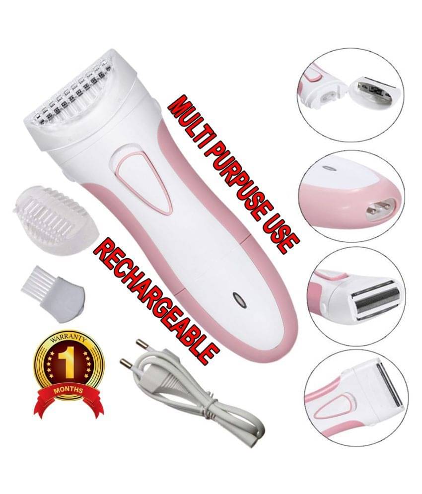 Rechargeable Electric Shaver Hair Remover Scraping Epilator PINK EU PLUG Multi C Multi Casual Combo Rechargeable Electric Shaver Hair Remover Scraping Epilator PINK EU PLUG Multi C Multi Casual Combo