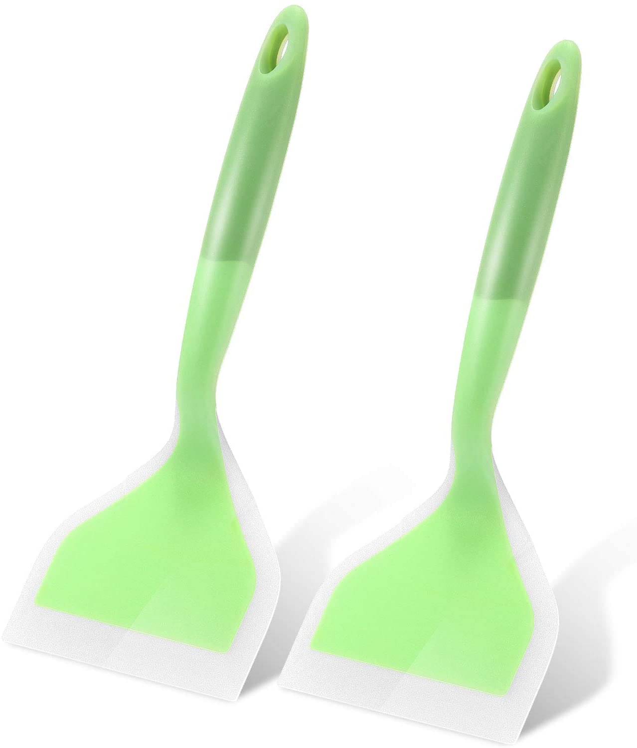 Baskety Multicolor Kitchen Silicone Wiper Mixing Spatula Hanging Hole Home kitchen Set( Pack of 2 ) Baskety Multicolor Kitchen Silicone Wiper Mixing Spatula Hanging Hole Home kitchen Set( Pack of 2 )