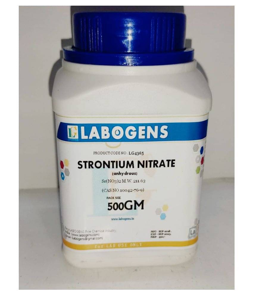     			LABOGENS STRONTIUM NITRATE (anhydrous) 500GM