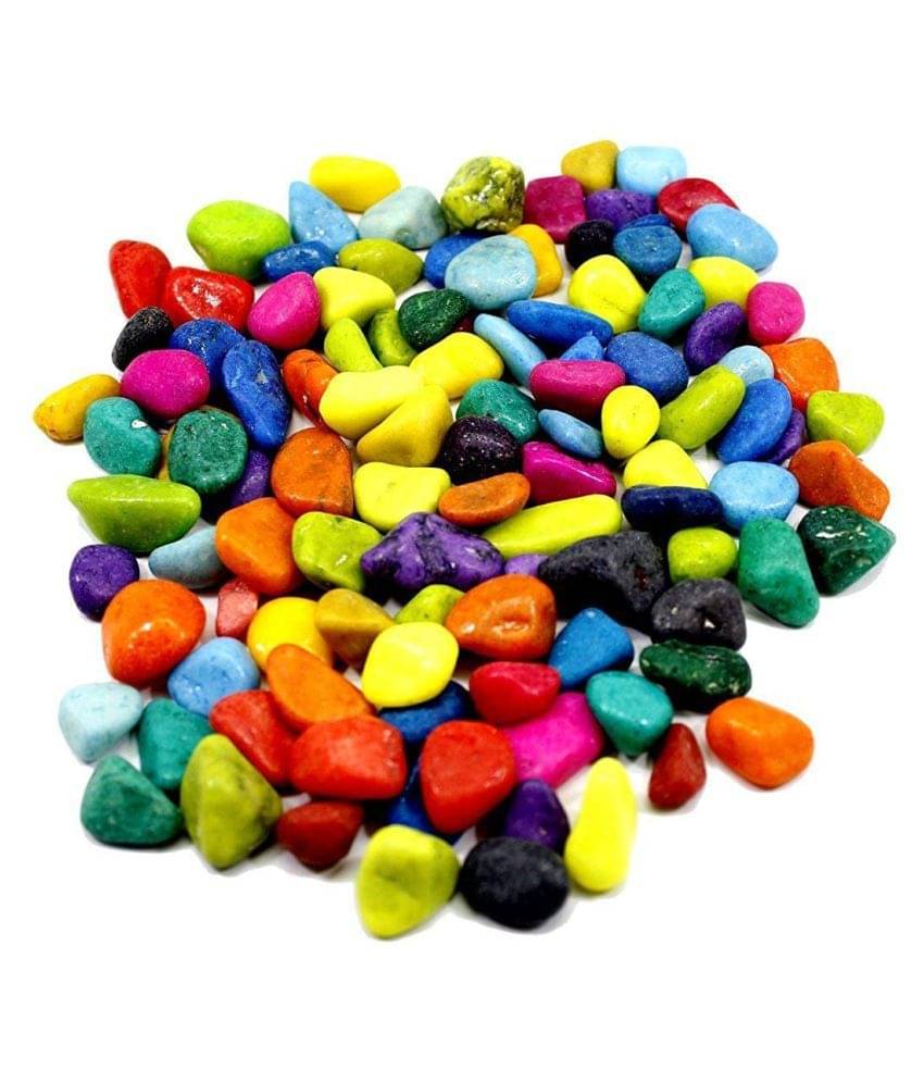 Afast Multicolor Pabbles/Stone For Garden, Plants, Aquarium & Home Décor 450 gm Afast Multicolor Pabbles/Stone For Garden, Plants, Aquarium & Home Décor 450 gm