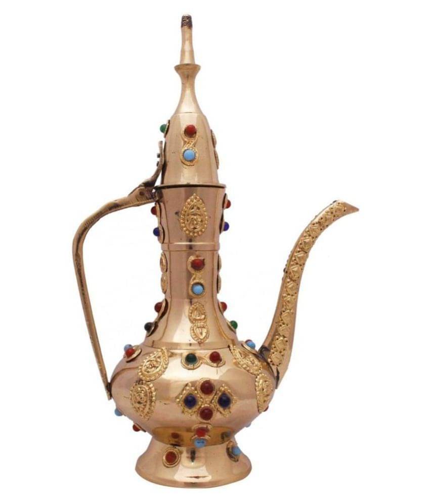 Craft N Creation Multicolour Brass Handicraft Showpiece - Pack of 1 Craft N Creation Multicolour Brass Handicraft Showpiece - Pack of 1