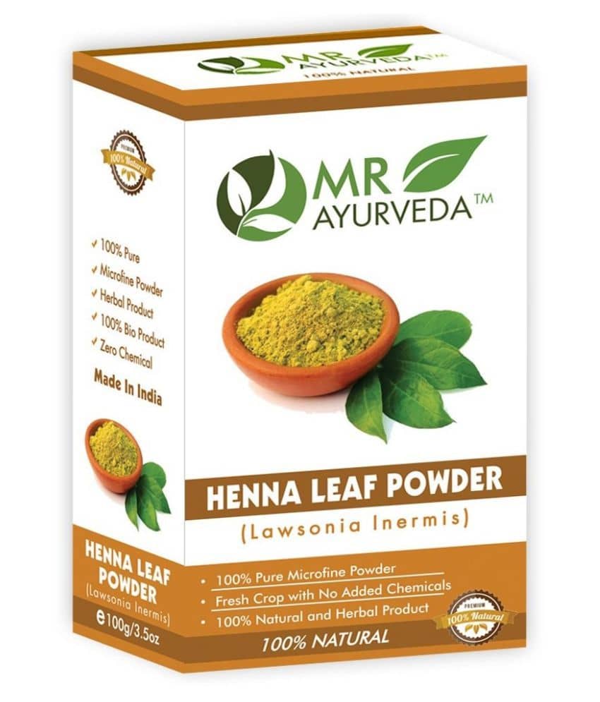 MR Ayurveda Henna Powder (Brown) Natural Henna 100 g