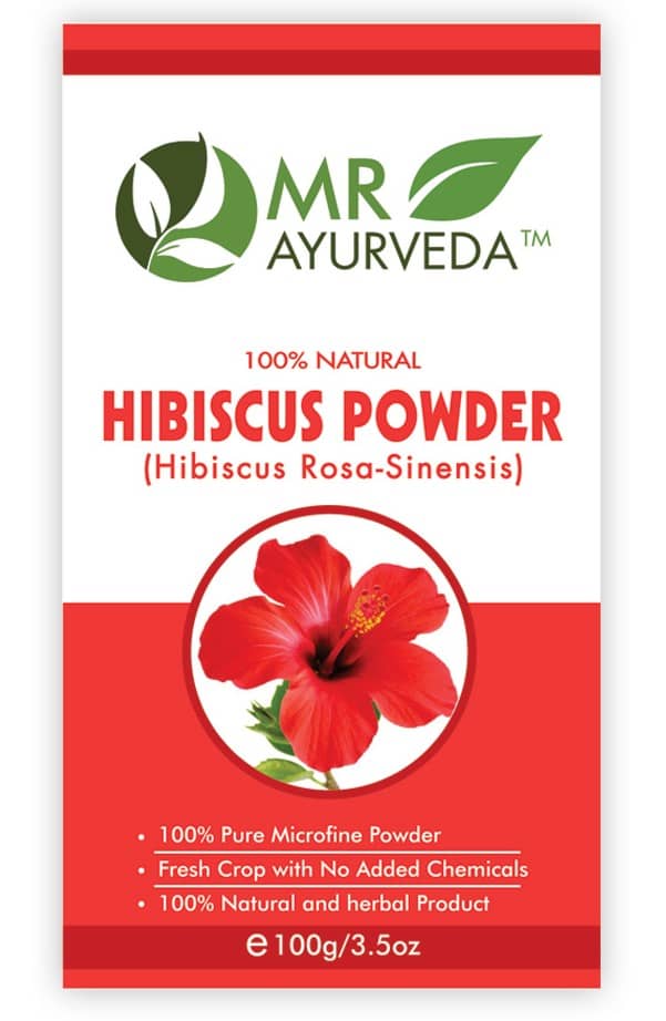 MR Ayurveda Hibiscus (Gudhal Powder) Hair Scalp Treatment 100 g