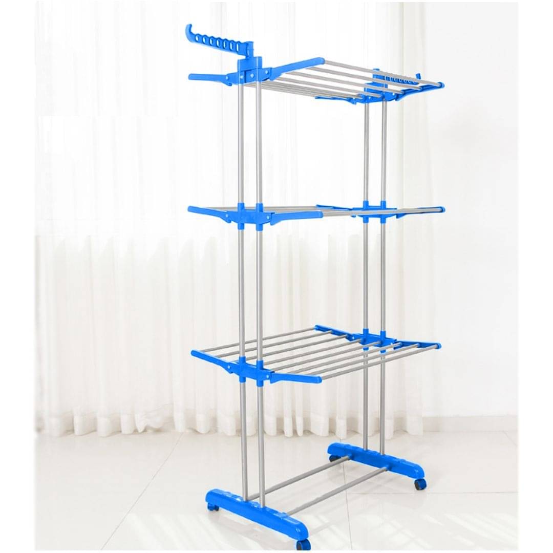 STAINLESS STEEL Cloth Drying Stand for Balcony Bedroom Drying