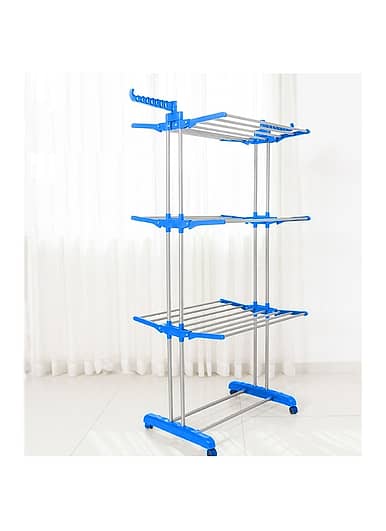 STAINLESS STEEL Cloth Drying Stand for Balcony Bedroom Drying