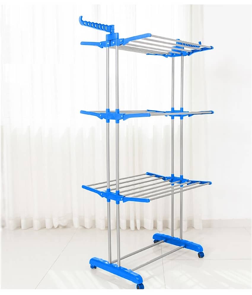 STAINLESS STEEL Cloth Drying Stand for Balcony Bedroom Drying