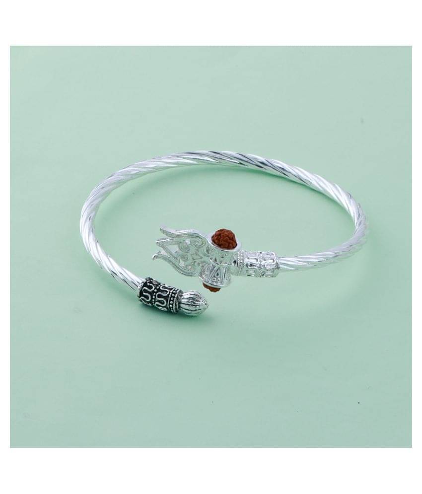     			Silver Shine - Silver Kada (Pack of 1)
