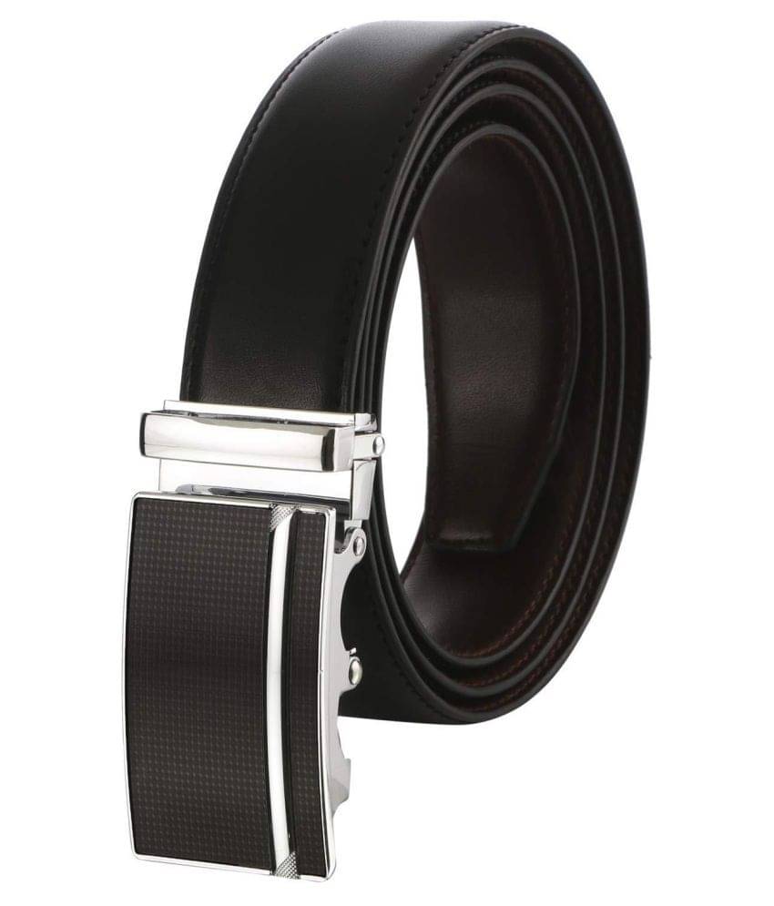     			Zoro Black PU Formal Belt