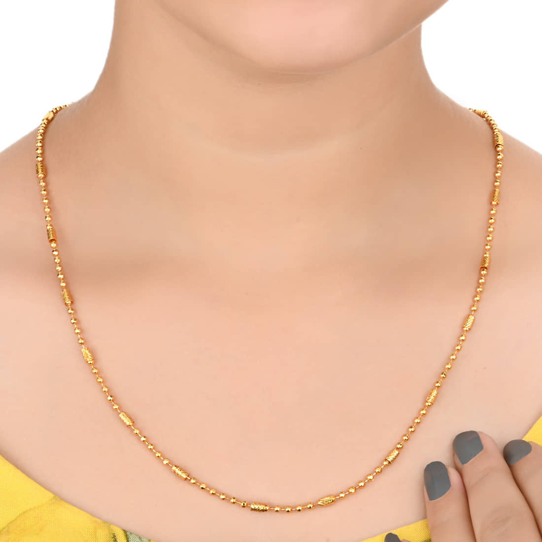 AanyaCentric Gold Plated Chain ( Set of 1 )