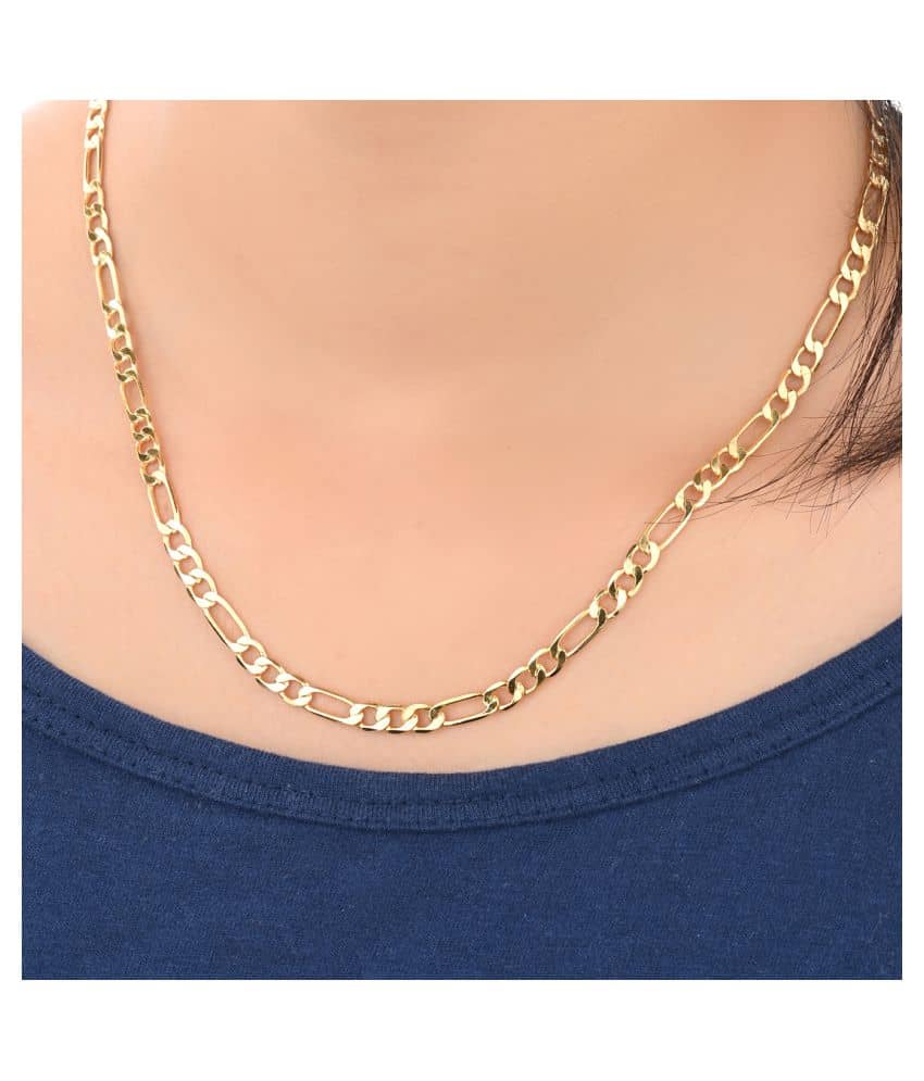 AanyaCentric Gold Plated Chain ( Set of 1 )