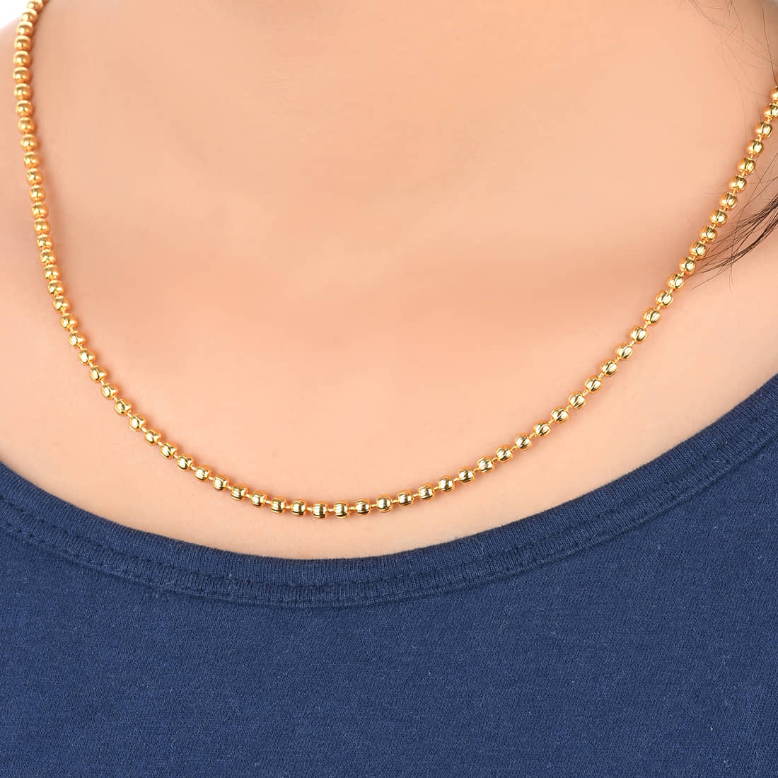 AanyaCentric Gold Plated Chain ( Set of 1 )