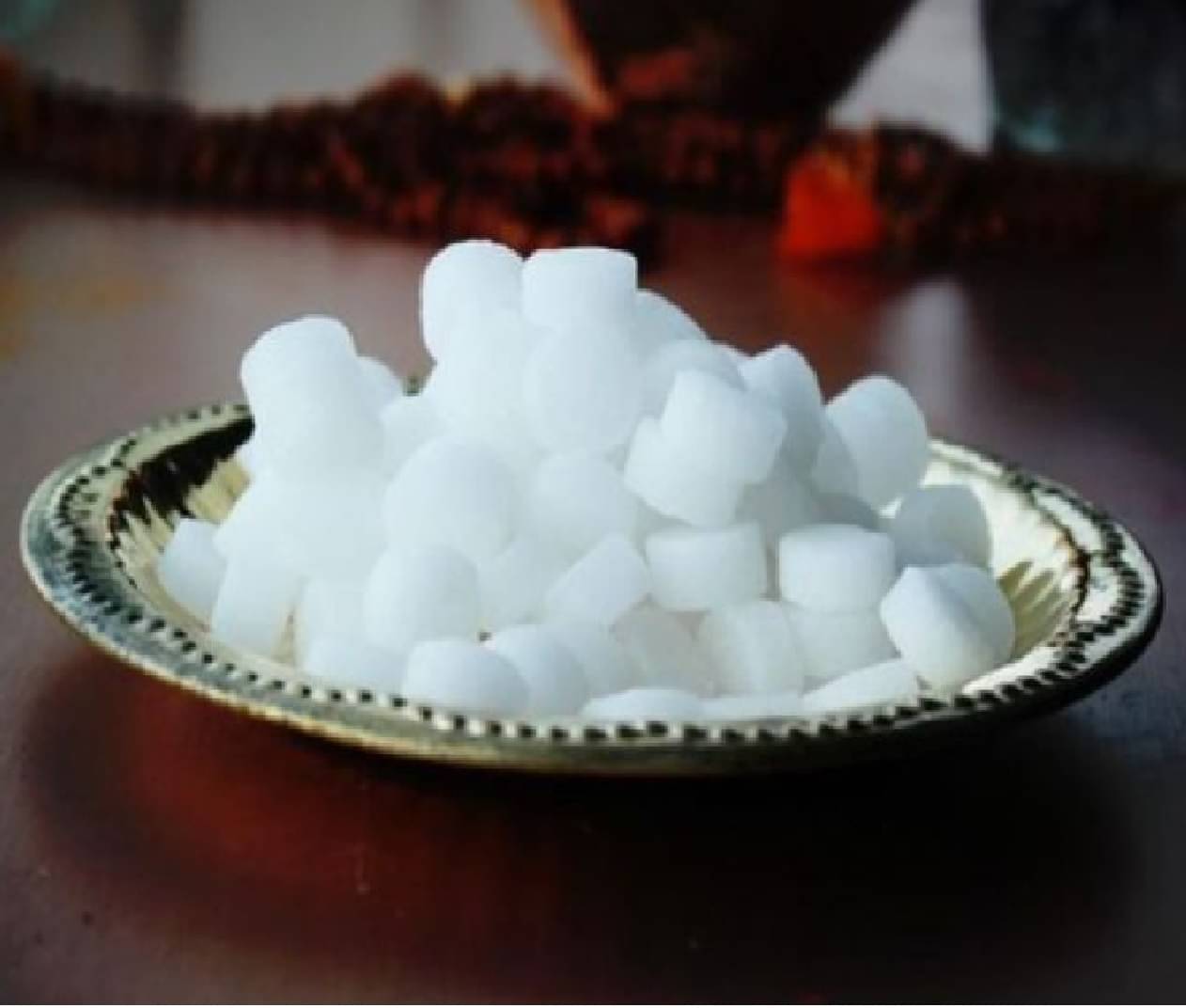 Ambell Pure Camphor Tablets Bhimseni Kapoor for Kapur dani, Puja, Aarti, Electric Diffusers 100 gm Ambell Pure Camphor Tablets Bhimseni Kapoor for Kapur dani, Puja, Aarti, Electric Diffusers 100 gm