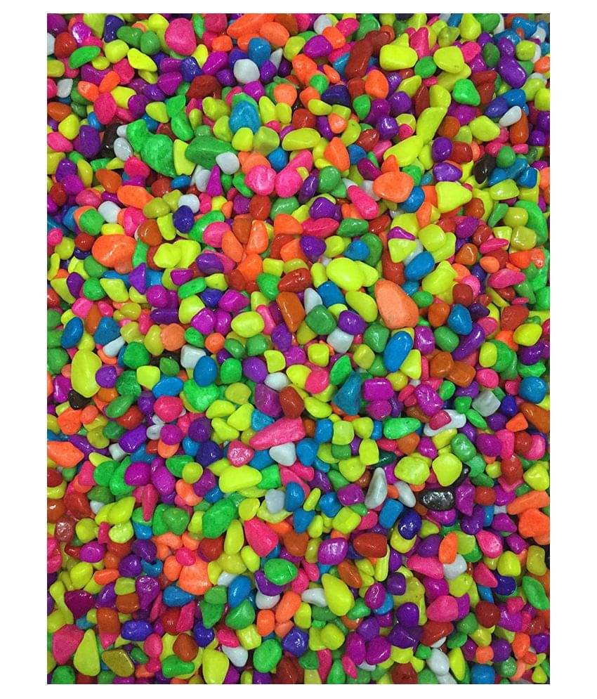 Afast Multicolor Pabbles/Stone For Garden, Plants, Aquarium & Home Decor Wt. 450g Afast Multicolor Pabbles/Stone For Garden, Plants, Aquarium & Home Decor Wt. 450g