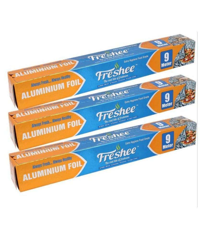     			Freshee 9m Aluminium Foil Paper Roll Pack of 3