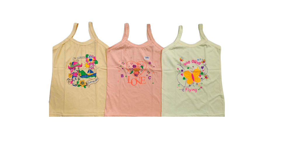 DAYAKU Pack of 3 Girls Cotton Blend ( Multi )