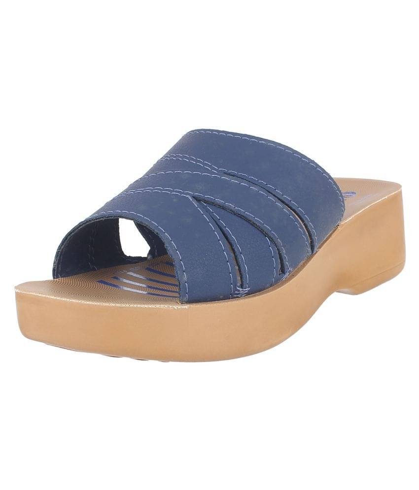     			Inblu Blue Flats