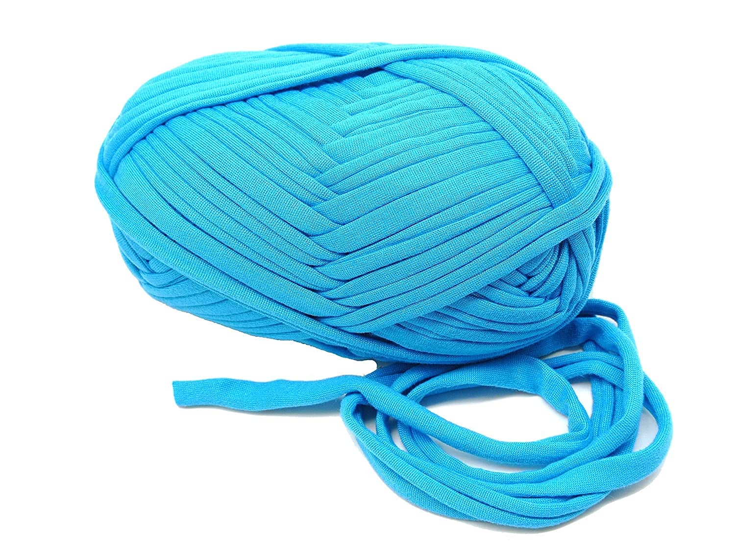 T-Shirt Yarn Carpet, Knitting Yarn for Hand DIY Bag Blanket Cushion Crocheting Projects TSH New 100 GMS (FEROZI) - Stationery | Buy online on ZillyBuy