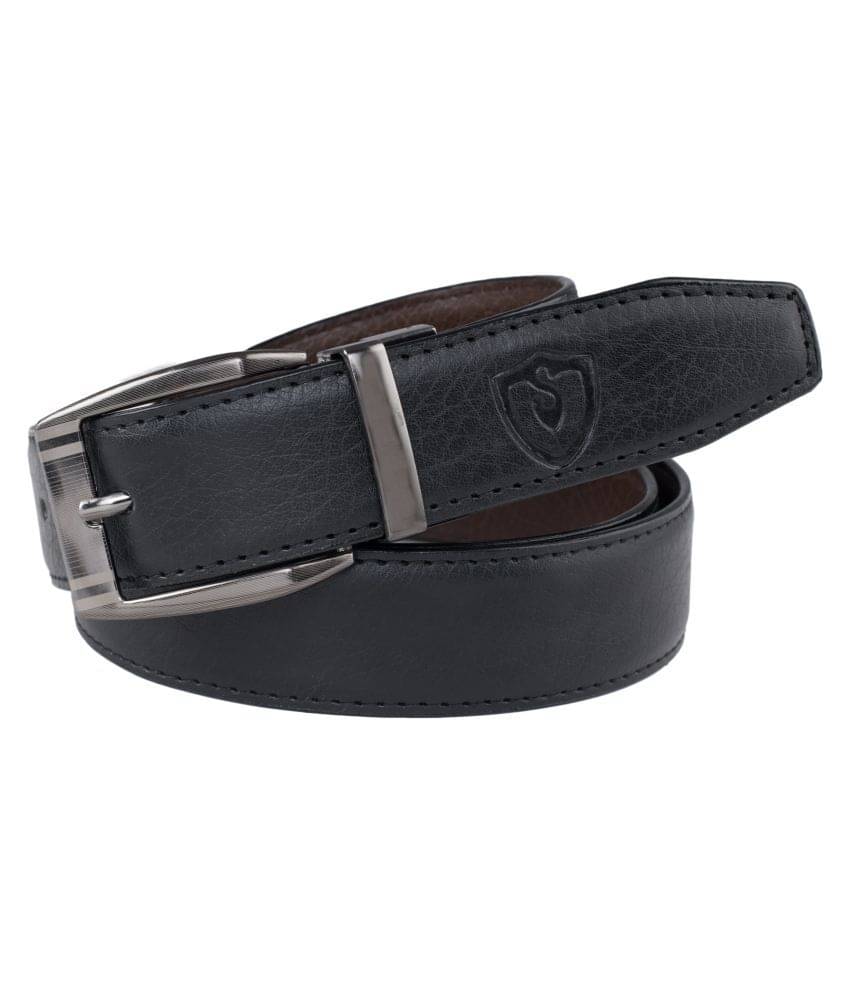 Keviv Black Leather Casual Belt Keviv Black Leather Casual Belt