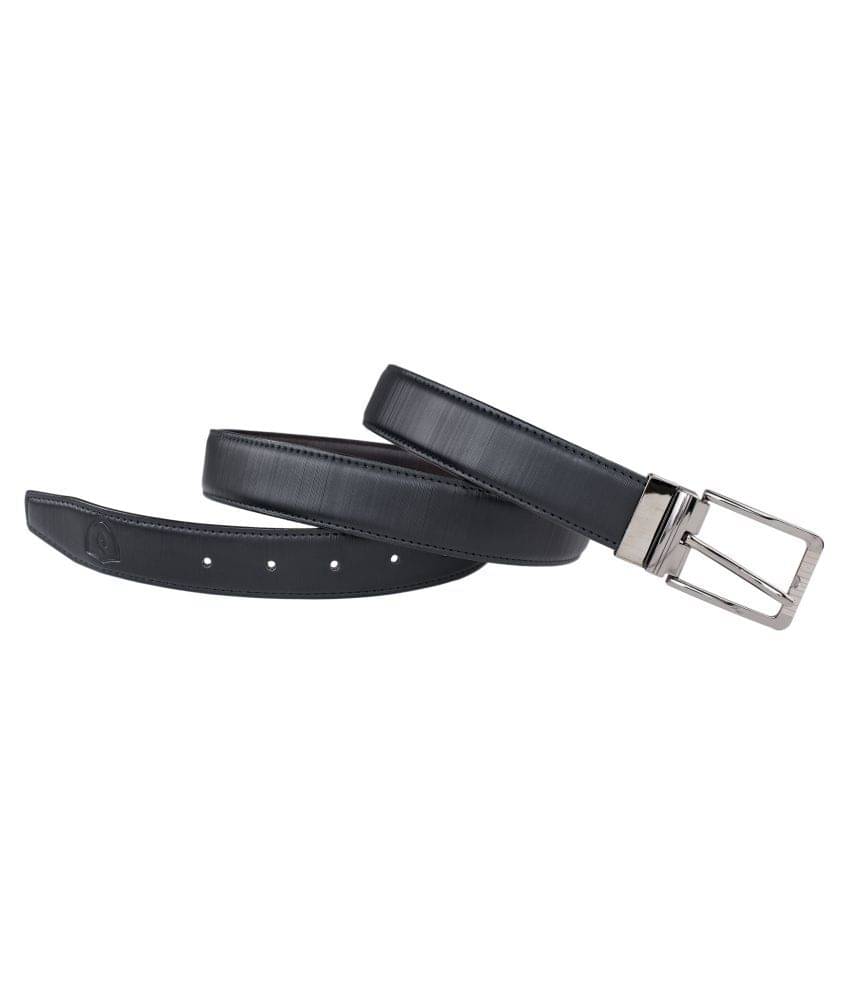 Keviv Black Leather Casual Belt Keviv Black Leather Casual Belt