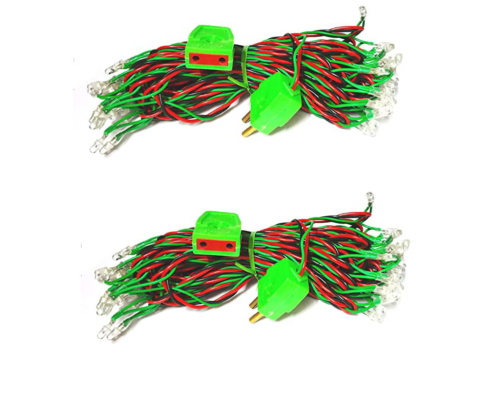    			EmmEmm - Multicolor 5Mtr String Light (Pack of 2)