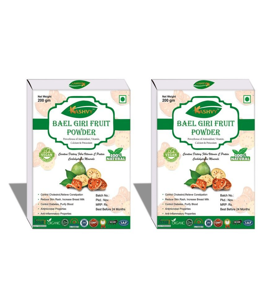 Kashvy Bael Giri Fruit Powder 400 Gm