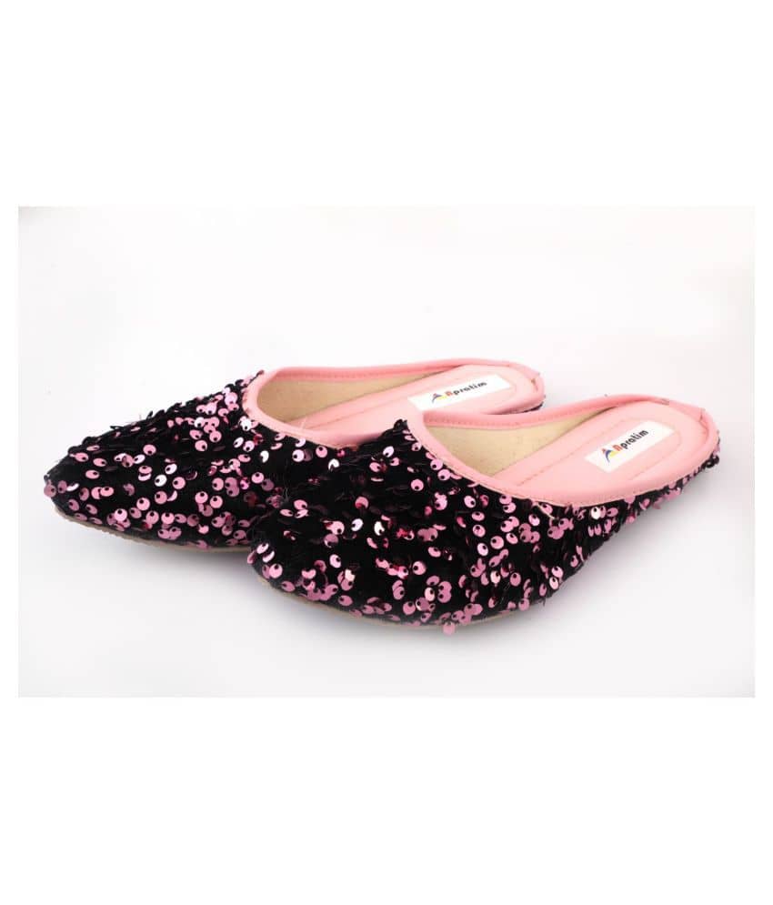 Raj - Pink Women's Mules - Ethnic Shoes | Buy online on ZillyBuy
