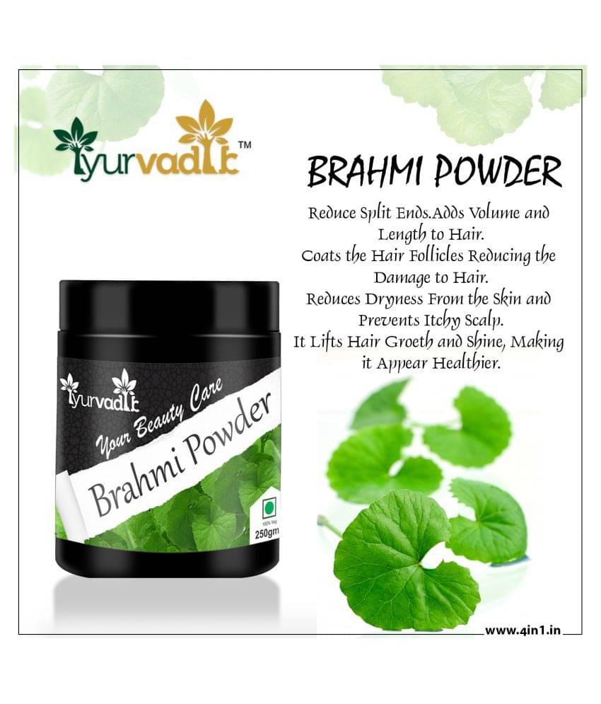 Iyurvadik Pure Brahmi Powder Powder 250 Gm Pack of 1 Iyurvadik Pure Brahmi Powder Powder 250 Gm Pack of 1