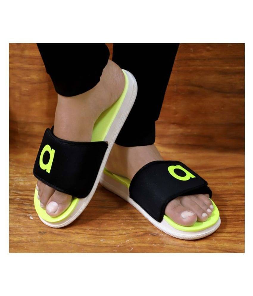     			Aadi Green Daily Slippers