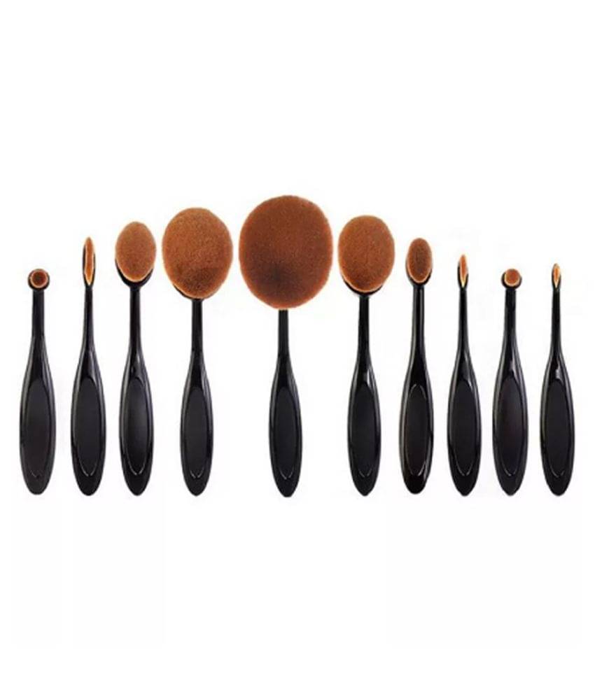     			Adbeni Synthetic Face Contour Brush 10 Pcs 17 g